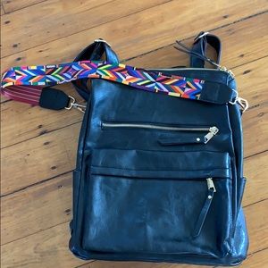 Ron pon pon Backpack with removable shoulder strap